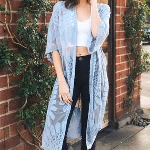 Periwinkle Kimono